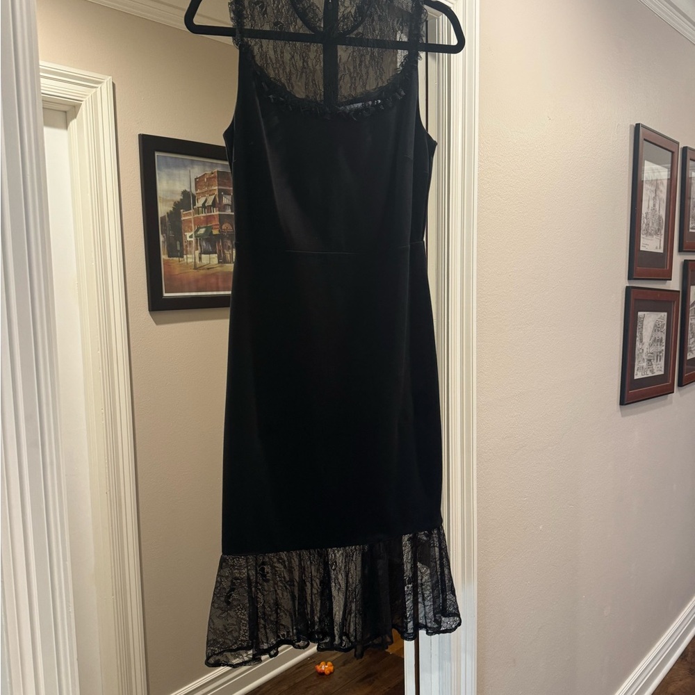 Ali and Jay Black Lace Dress